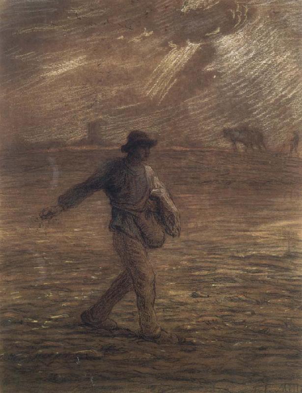 Jean Francois Millet The Sower china oil painting image